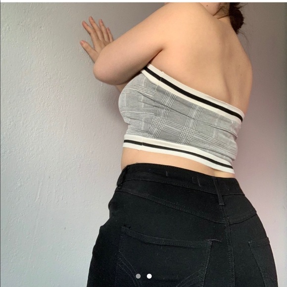 FOREVER 21 CROPPED TUBE TOP - Picture 2 of 2